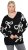 Ulla Popken Glitter Bow Sweater Black - Sviitrid ja dressipluusid - 