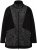 Ulla Popken Patch Print Fleece Jacket Black - Sviitrid ja dressipluusid - 