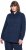 Ulla Popken Eco Cotton Stripe Textured Sweatshirt Navy - Sviitrid ja dressipluusid - 