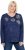 Ulla Popken Metallic Print Extra Soft Christmas Sweatshirt Ink Blue - Sviitrid ja dressipluusid - 
