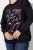 Ulla Popken Sparkling Sequin Bows Christmas Sweatshirt Black - Sviitrid ja dressipluusid - Mugavad dressipluusid ja kudumid