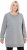 Ulla Popken Nostalgic Escape Oversized Sweatshirt Mouse Grey - Sviitrid ja dressipluusid - 