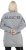 Ulla Popken Nostalgic Escape Oversized Sweatshirt Mouse Grey - Sviitrid ja dressipluusid - 