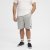 North Latitude Ottoman Sweatshorts Mid Grey - Dressipüksid ja -šortsid - Spordipüksid ja Lühikesed Spordipüksid