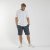 North Latitude Sweatshorts Blue Melange TALL - Dressipüksid ja -šortsid - Spordipüksid ja Lühikesed Spordipüksid