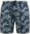 D555 Cleethorpes Hawaii Printed Swimshorts Navy - Ujumispüksid - Meeste Suured Ujumispüksid