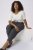 Kaffe Curve Merla Püksid Dark Grey Melange - Teksad & Püksid Suuremates Suurustes – Plus Size - 