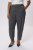 Kaffe Curve Merla Püksid Dark Grey Melange - Teksad & Püksid Suuremates Suurustes – Plus Size - 