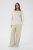 Kaffe Curve Sirana Pants Beige Melange/Black Stripe - Kangapüksid - 