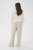 Kaffe Curve Sirana Pants Beige Melange/Black Stripe - Kangapüksid - 