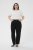 Kaffe Curve Brenn Barrel Twill Jeans Washed Black - Teksapüksid - 