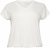 Kaffe Curve Jena V-Neck T-särk Chalk - T-särgid - 