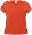 Kaffe Curve Jena V-Neck T-Shirt Grenadine Red - T-särgid - 