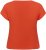 Kaffe Curve Jena V-Neck T-Shirt Grenadine Red - T-särgid - 