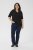 Kaffe Curve Phoelina T-Shirt Black - T-särgid - 