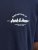 Jack & Jones Brandon T-Shirt Blue - T-särgid - Suured T-särgid 2XL – 14XL