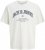 Jack & Jones Edenver T-Shirt White - T-särgid - Suured T-särgid 2XL – 14XL