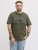 Jack & Jones Edenver T-Shirt Khaki - T-särgid - Suured T-särgid 2XL – 14XL