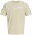 Jack & Jones Blaneo Short Sleeve T-shirt Beige - T-särgid - Suured T-särgid 2XL – 14XL