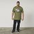 North Latitude 61119 Trükiga T-Särk Oliivroheline - T-särgid - Suured T-särgid 2XL – 14XL