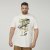 North Latitude 61360 Palm Printed T-Shirt Off White - T-särgid pildiga - 