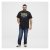 North Latitude Denim Printed Logo T-Shirt Black - T-särgid - Suured T-särgid 2XL – 14XL