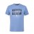 North Latitude Denim Printed Logo T-Shirt Dusty Blue - T-särgid - Suured T-särgid 2XL – 14XL