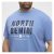 North Latitude Denim Printed Logo T-Shirt Dusty Blue - T-särgid - Suured T-särgid 2XL – 14XL
