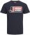 Jack & Jones Logan T-Shirt Navy - T-särgid - Suured T-särgid 2XL – 14XL