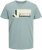 Jack & Jones Logan T-Shirt Grey - T-särgid - Suured T-särgid 2XL – 14XL