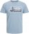 Jack & Jones Logan T-Shirt Turquoise - T-särgid - Suured T-särgid 2XL – 14XL