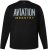 JP1880 T-Shirt Long Sleeve Aviation Black TALL - MEESTERIIDED MT-6XLT - Pikad meeste riided