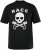 JP1880 T-Shirt Short Sleeve Skull Race Black - T-särgid - Suured T-särgid 2XL – 14XL