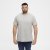 North Latitude T-Shirt O-Neck Grey Melange TALL - TALL T-särgid - T-särgid pikkadele meestele
