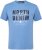 North Latitude Denim Printed Logo T-Shirt Dusty Blue TALL - TALL T-särgid - T-särgid pikkadele meestele