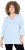 Ulla Popken Country Lettered 3/4 Sleeve Tee Soft Light Blue - Trükitud/pildiga T-särgid naistele - 