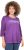 Ulla Popken UNIQUE Embroidered 3/4 Sleeve Tee Purple - T-särgid - 