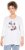 Ulla Popken Casual Mood Floral V-Neck Tee Off-White - T-särgid - 