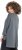 Ulla Popken 87 Applique Oversized Long Sleeve Tee Graphite Grey - T-särgid - 