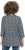 Ulla Popken Graphic Print Pleated 3/4 Sleeve Tee Atlantic Blue - T-särgid - 