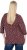 Ulla Popken Gingerbread Print 3/4 Sleeve Tee Plum - T-särgid - 