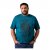 Men Plus T-Shirt Short Sleeve Lagoon Green - T-särgid - Suured T-särgid 2XL – 14XL