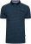 Kam Jeans 5527 AOP Pique Polo with Tipping on Collar/Cuffs Navy - Polosärgid - Meeste suured polosärgid 2XL – 8XL