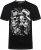 Kam Jeans 5796 Twin Gentleman Skull Print Tee Black - T-särgid - Suured T-särgid 2XL – 14XL