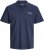 Jack & Jones College Logo Short Sleeve Polo Shirt Blue - Polosärgid - Meeste suured polosärgid 2XL – 8XL