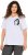 Ulla Popken Embroidered Face Motif Short Sleeve V-Neck Tee Light Grey Melange - Trükitud/pildiga T-särgid naistele - 