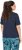 Ulla Popken Ride The Wave Short Sleeve V-Neck Graphic Tee Navy Blue - Trükitud/pildiga T-särgid naistele - 