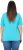 Ulla Popken Ride The Wave Short Sleeve V-Neck Graphic Tee Deep Aqua - Trükitud/pildiga T-särgid naistele - 