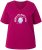 Ulla Popken Shell Picker Club Short Sleeve Graphic Tee Magnolia Red - Trükitud/pildiga T-särgid naistele - 