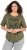Ulla Popken Beaded Short Sleeve Graphic Tee Olive - Trükitud/pildiga T-särgid naistele - 